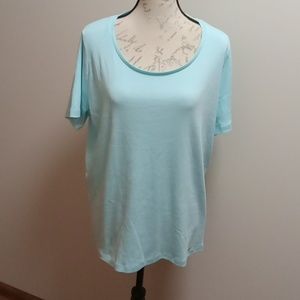 Jones New York Signature Woman - Size 1X   Color:  Crystal Blue